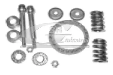 Монжажный к-кт выхлопной системы Citroen Jumpy 1,9D 95-06 3RG 72206