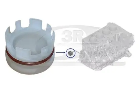 Заглушка кришки двигуна BMW N47 04- 3RG 81119