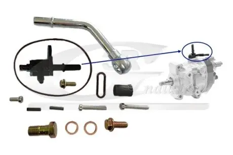 Р/к-кт паливного насосу високого тиску ТНВД Ford Mondeo, Transit 00-07 3RG 86303