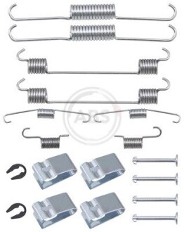 Комплект пружинок колодок ручника Subaru Forester/Suzuki Grand Vitara 08- A.B.S. 0038Q