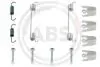 Комплект пружинок колодок ручника VW Polo/Dacia Sandero 07- A.B.S. 0040Q (фото 1)
