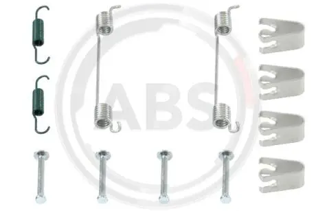 Комплект пружинок колодок ручника VW Polo/Dacia Sandero 07- A.B.S. 0040Q