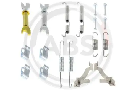 Комплект пружинок колодок ручника з механізмом регулювання Hyundai Accent/Kia Rio 05-11 A.B.S. 0045SQ