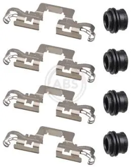 Планка супорта (заднього) прижимна (к-кт) Audi A5/A6/A7/Q5 17- (TRW) A.B.S. 0128Q