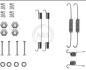 Монтажный набор тормозных колодок A.B.S. 0674Q (фото 1)