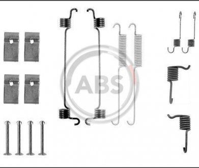 Монтажный набор тормозных колодок A.B.S. 0676Q (фото 1)