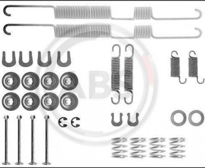 Монтажный набор тормозных колодок A.B.S. 0698Q (фото 1)