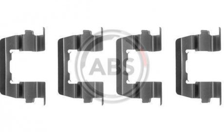 Тормозные колодки (монтажный набор) A.B.S. 1074Q (фото 1)