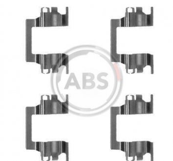 Тормозные колодки (монтажный набор) A.B.S. 1117Q (фото 1)