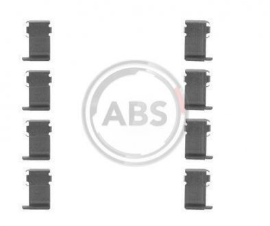 Тормозные колодки (монтажный набор) A.B.S. 1162Q (фото 1)
