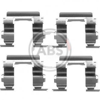 Тормозные колодки (монтажный набор) A.B.S. 1181Q (фото 1)