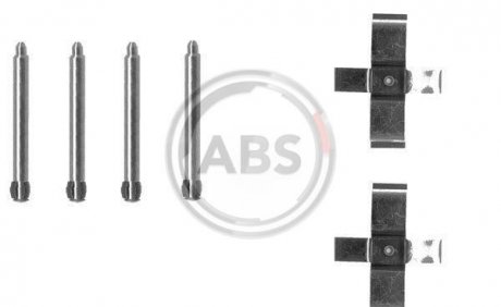 Тормозные колодки (монтажный набор) A.B.S. 1195Q (фото 1)
