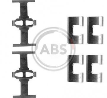Тормозные колодки (монтажный набор) A.B.S. 1203Q (фото 1)