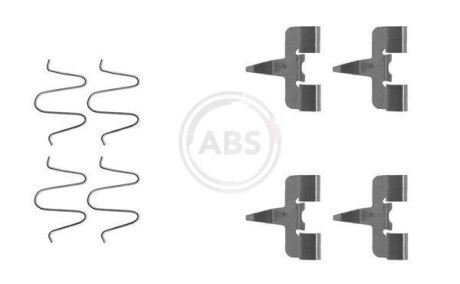 Гальмівні колодки (монтажний набір) A.B.S. 1207Q (фото 1)