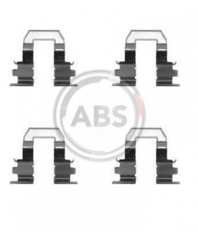 Тормозные колодки (монтажный набор) A.B.S. 1255Q (фото 1)