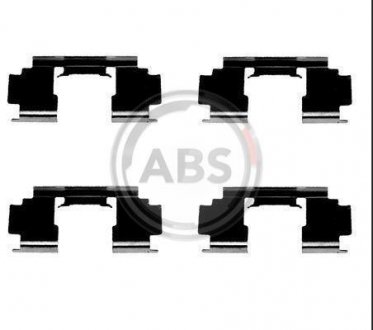Тормозные колодки (монтажный набор) A.B.S. 1276Q (фото 1)