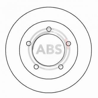 Тормозной диск A.B.S. 15026 (фото 1)