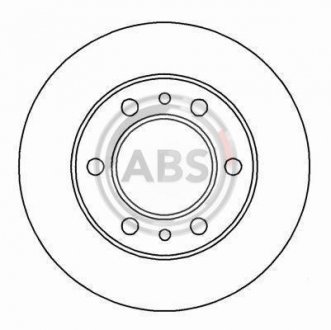 Тормозной диск A.B.S. 15654 (фото 1)