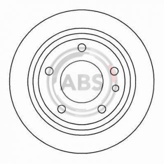 Тормозной диск A.B.S. 15742