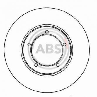 Тормозной диск A.B.S. 15758