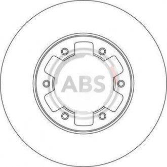 Тормозной диск A.B.S. 15994