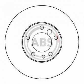 Гальмівний диск A.B.S. 16102 (фото 1)