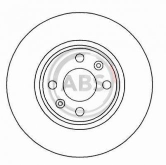 Тормозной диск A.B.S. 16186 (фото 1)
