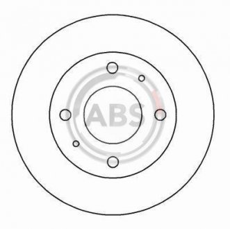 Тормозной диск A.B.S. 16194 (фото 1)