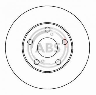 Тормозной диск A.B.S. 16220
