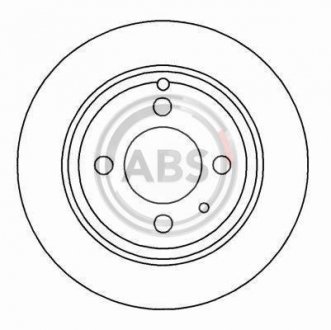 Тормозной диск A.B.S. 16221
