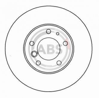 Тормозной диск A.B.S. 16253