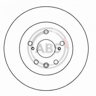 Тормозной диск задний. Camry/Scepter/RX 91-06 A.B.S. 16277 (фото 1)