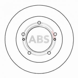 Тормозной диск A.B.S. 16294