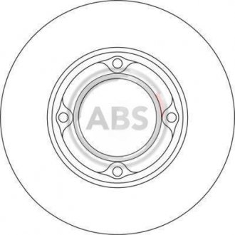 Тормозной диск A.B.S. 16324