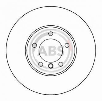 Гальмівний диск A.B.S. 16332 (фото 1)