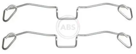 Тормозные колодки (монтажный набор) A.B.S. 1633Q