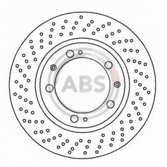 Гальмівний диск A.B.S. 16490