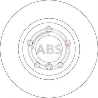 Гальмівний диск A.B.S. 16536