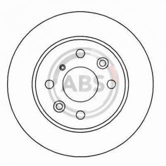 Тормозной диск A.B.S. 16592 (фото 1)