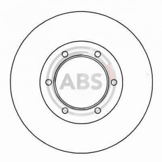 Тормозной диск A.B.S. 16656 (фото 1)