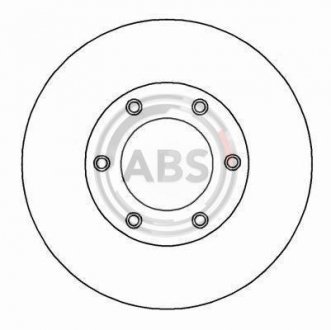 Тормозной диск A.B.S. 17015 (фото 1)