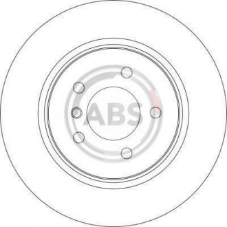 Гальмівний диск A.B.S. 17026 (фото 1)