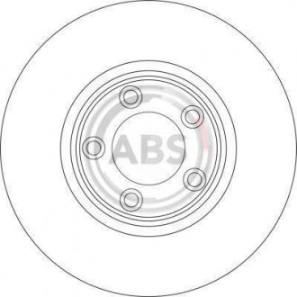 Гальмівний диск A.B.S. 17049