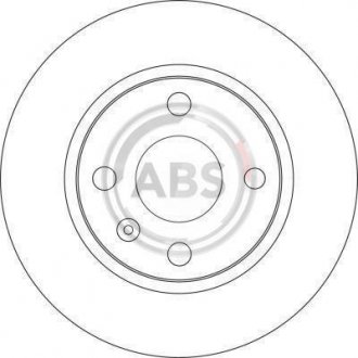 Тормозной диск A.B.S. 17149