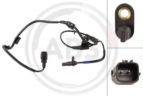 Датчик АВS переднiй лiвий A.B.S. 33051