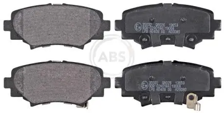 Колодки тормозные задние. Mazda 3 16- A.B.S. 35032