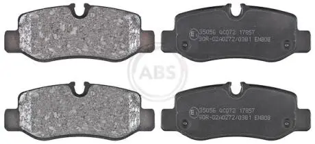 Гальмiвнi колодки дисковi A.B.S. 35056
