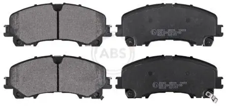 Колодки тормозные, дисковые A.B.S. 35062