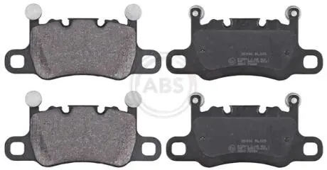 Тормозные колодки дисковые PORSCHE 911 (991) 13- TY£ A.B.S. 35096