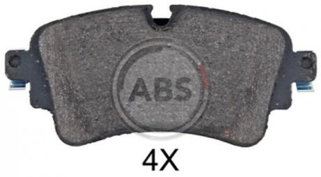 Тормозные колодки, дисковые.) A.B.S. 35114 (фото 1)